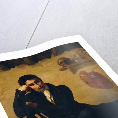 Portrait of an Artist in his Studio, 19th century by Theodore Gericault