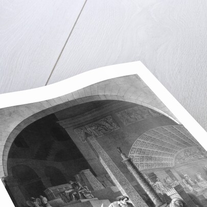 Dominique Vivant Denon cataloguing the Louvre Collection by Benjamin Zix