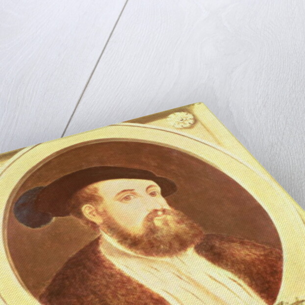 Portrait of Hernan Cortes by Spanish School