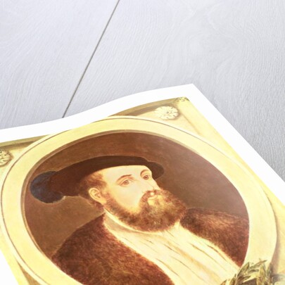 Portrait of Hernan Cortes by Spanish School