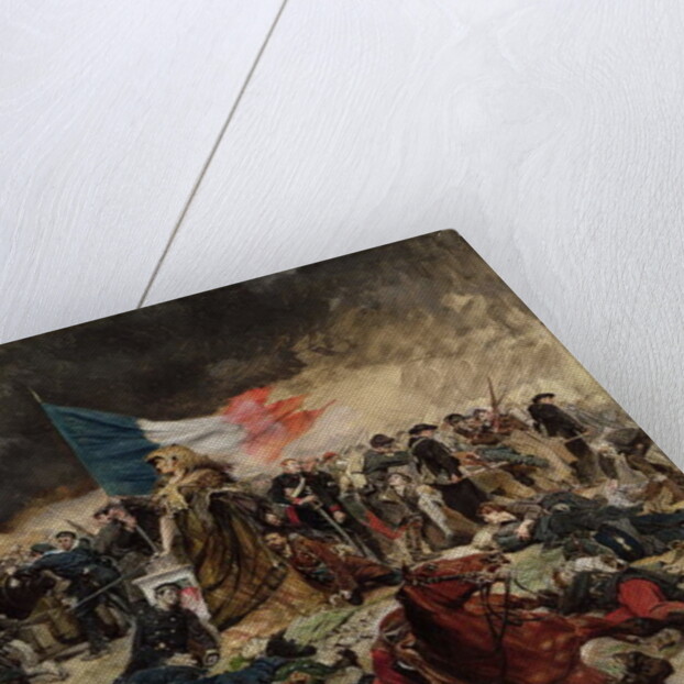 Allegory of the Siege of Paris, 1870 by Jean-Louis Ernest Meissonier