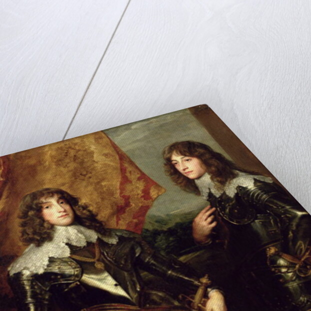 Prince Charles Louis Elector Palatine and his Brother, Prince Rupert of the Palatinate, 1637 by Anthony van Dyck