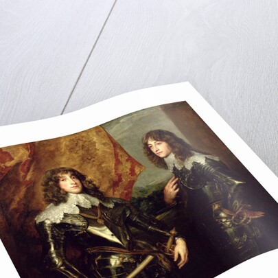 Prince Charles Louis Elector Palatine and his Brother, Prince Rupert of the Palatinate, 1637 by Anthony van Dyck