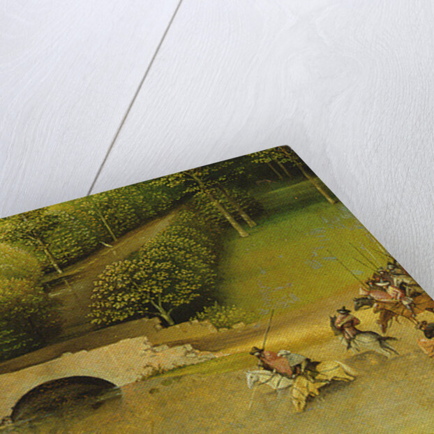 The Adoration of the Magi, detail of the background, 1510 by Hieronymus Bosch