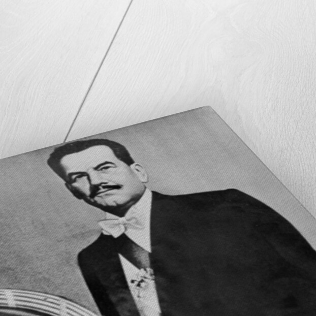 Portrait of Pedro Aguirre Cerda by French Photographer