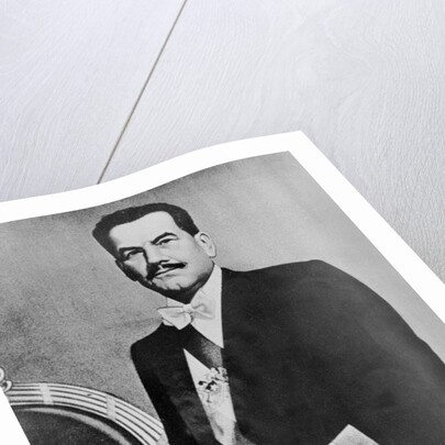 Portrait of Pedro Aguirre Cerda by French Photographer