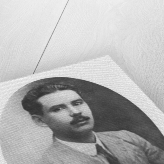 Portrait of Lino Arguello by French Photographer