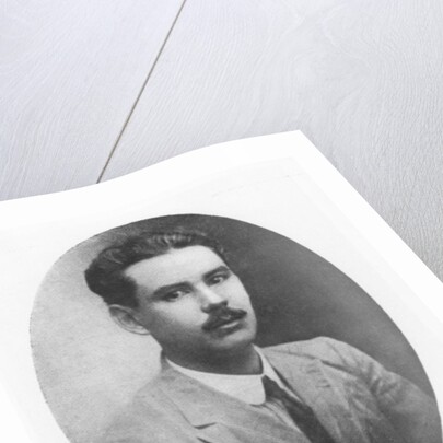 Portrait of Lino Arguello by French Photographer