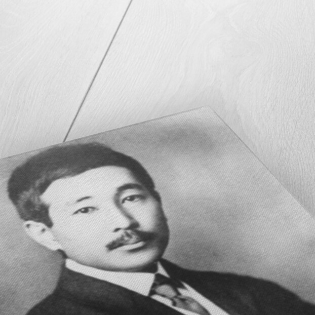 Portrait of Takeo Arishima by French Photographer