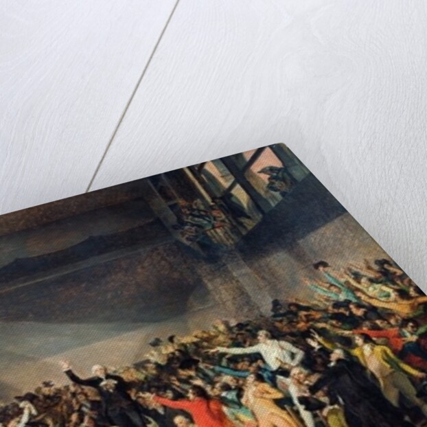 The Tennis Court Oath, 20th June 1789, 1791 by Jacques Louis David