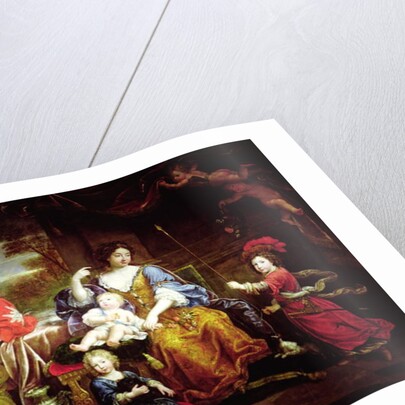 The Grand Dauphin with his Wife and Children, 1687 by Pierre Mignard