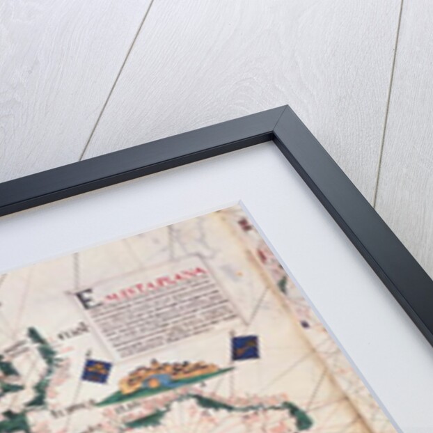 <Map of Great Britain, Europe and North West Africa by Luis Lazaro