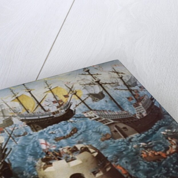 Embarkation of Henry VIII, in 1520, to the Field of the Cloth of Gold by Friedrich Bouterwek