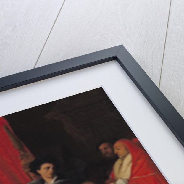 Francis I receives the last breaths of Leonardo da Vinci, 1818 by Jean Auguste Dominique Ingres