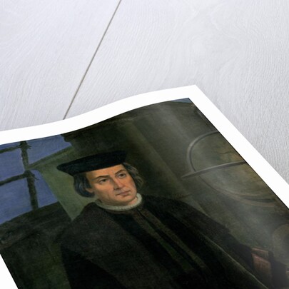 Christopher Columbus, 1871 by Jose Roldan