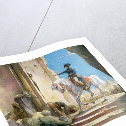 Napoleon Bonaparte in the Grand Mosque at Cairo, c. 1890 by Henri Leopold Levy