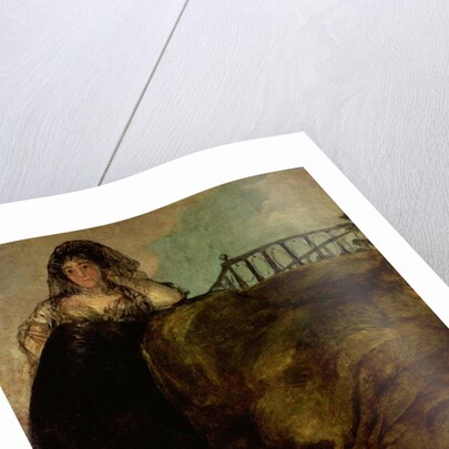 Leocadia Zorilla, the Artist's Housekeeper, c.1821 by Francisco Jose de Goya y Lucientes