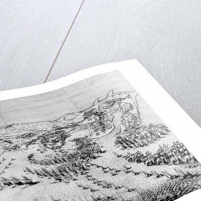 The Siege of the Citadel of Saint-Martin-de-Re in 1627, 1628-31 by Jacques Callot