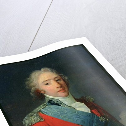 Portrait of Charles of France, Count of Artois, future Charles X King of France and Navarre by Henri-Pierre Danloux