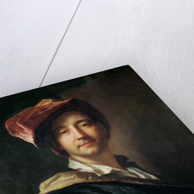 Self Portrait in a Turban, 1700 by Hyacinthe Francois Rigaud