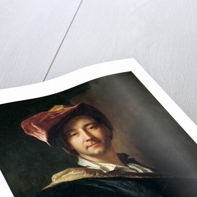 Self Portrait in a Turban, 1700 by Hyacinthe Francois Rigaud