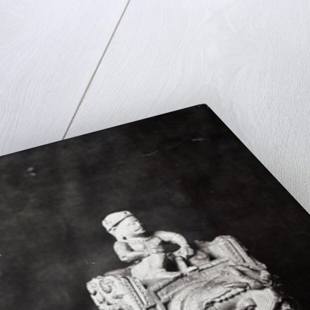 Elephant chess piece, long considered to be a piece from 'The Chessboard of Charlemagne' by Middle Eastern