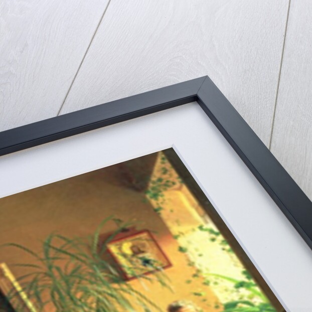 Interior, 1871 by Aleksei Alekseevich Bobrov