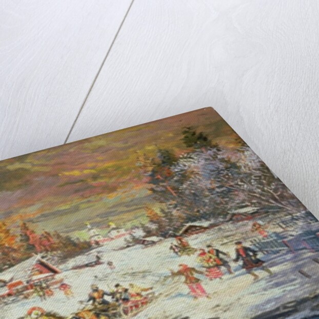 The Russian Winter, 1900-10 by Konstantin Alekseevich Korovin