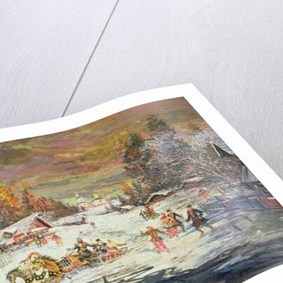 The Russian Winter, 1900-10 by Konstantin Alekseevich Korovin