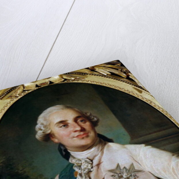 Portrait Medallion of Louis XVI, 1775 by Joseph Siffred Duplessis