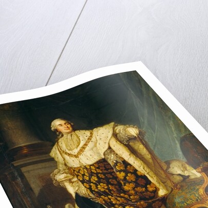 Louis XVI, King of France in Coronation Robes, 1777 by Joseph Siffred Duplessis