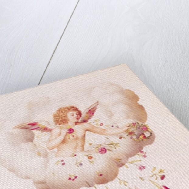 Zephyr from 'La Guirlande de Julie', c.1642 by Nicolas Robert