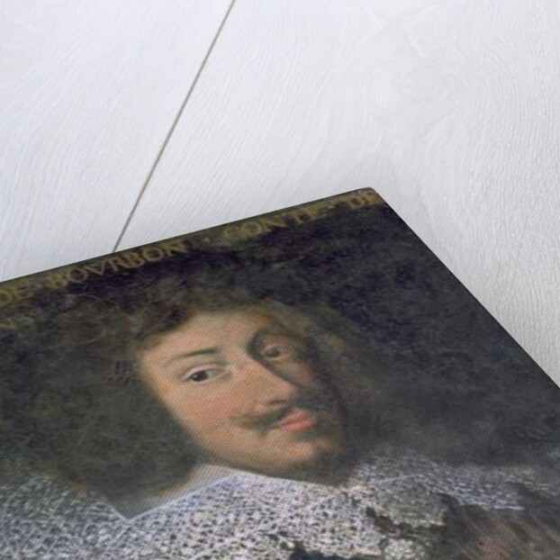 Portrait of Louis of Bourbon Count of Soissons by French School