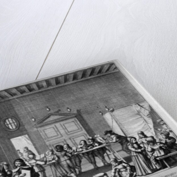 The School Master by Abraham Bosse