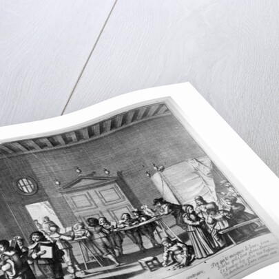 The School Master by Abraham Bosse