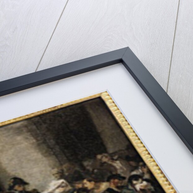 The Duke of Orleans Visiting the Sick at l'Hotel-Dieu During the Cholera Epidemic in 1832 by Alfred Johannot