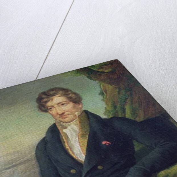 Portrait of the French Zoologist and Paleontologist, Georges Cuvier by Marie Nicolas Ponce-Camus