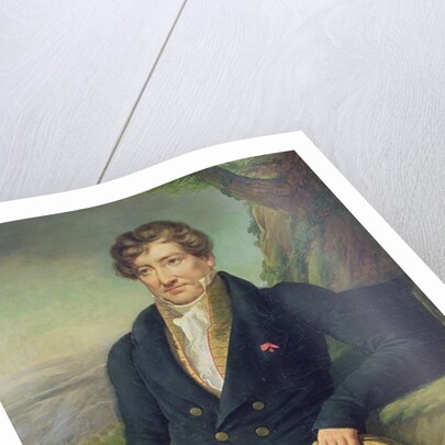 Portrait of the French Zoologist and Paleontologist, Georges Cuvier by Marie Nicolas Ponce-Camus