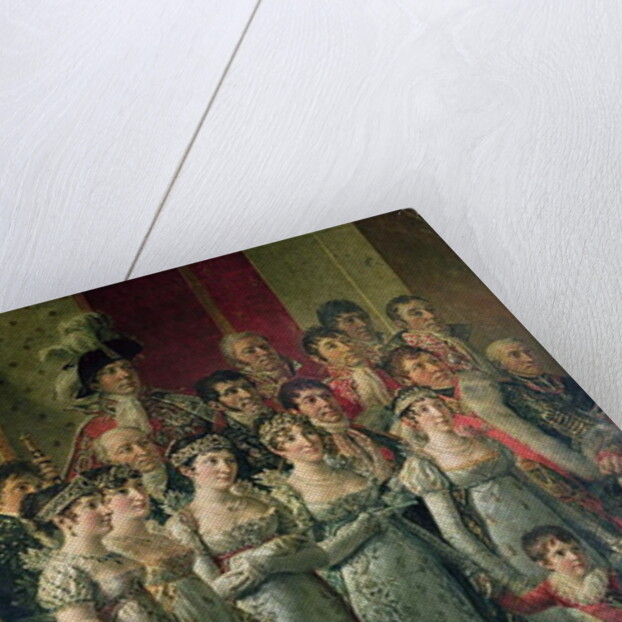 The Consecration of the Emperor Napoleon and the Coronation of the Empress Josephine by Pope Pius VII 2nd December 1804, 1807 by Jacques Louis David