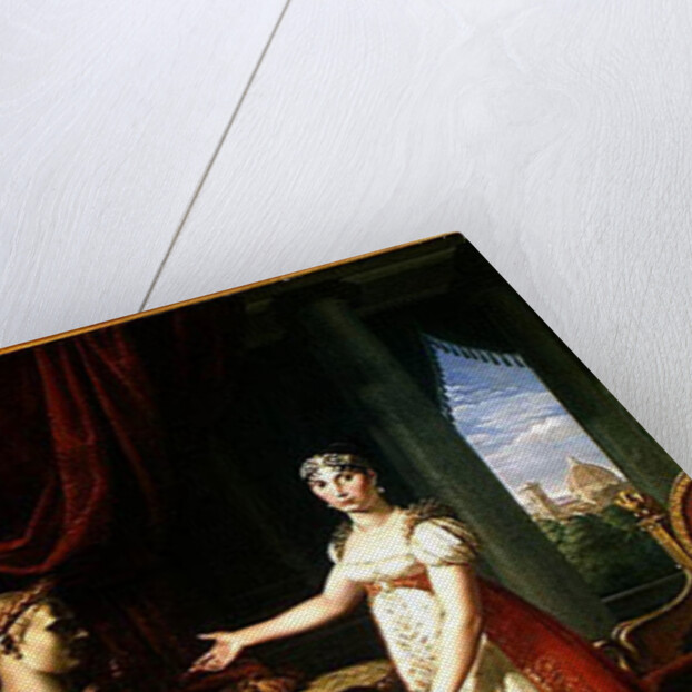 Elisa Bonaparte Grand Duchess of Tuscany and her Daughter Napoleone-Elisa by Pietro Benvenuti