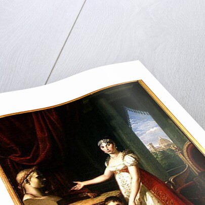 Elisa Bonaparte Grand Duchess of Tuscany and her Daughter Napoleone-Elisa by Pietro Benvenuti