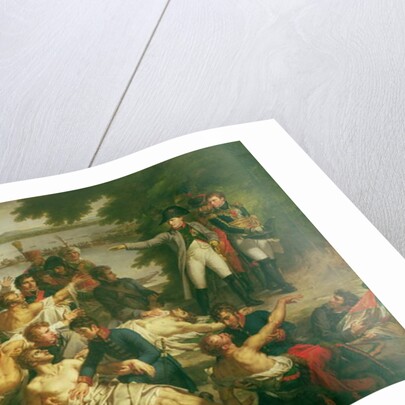 Return of Napoleon to the Island of Lobau after the Battle of Essling, 23rd May 1809, 1812 by Charles Meynier