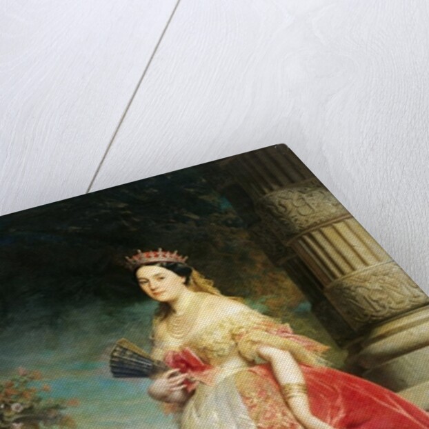 Mathilde Laetitia Wilhelmine Bonaparte 1861 by Edouard Louis Dubufe