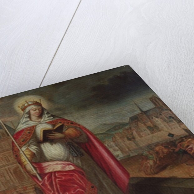 St. Genevieve by French School