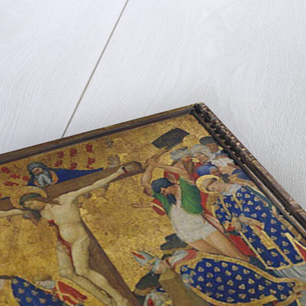 The St. Denis Altarpiece, completed in 1416 for the Church of the Chartreuse of Champnol by Henri Bellechose