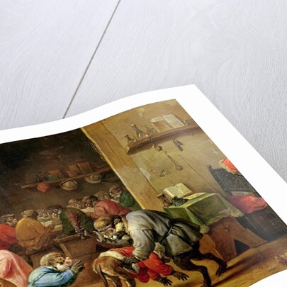 The Monkeys at School by David the Younger Teniers