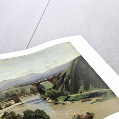 Narni, The Bridge of Augustus over the Nera by Jean Baptiste Camille Corot