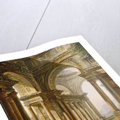 Temple in Ruins, 18th century by Pierre Antoine Demachy