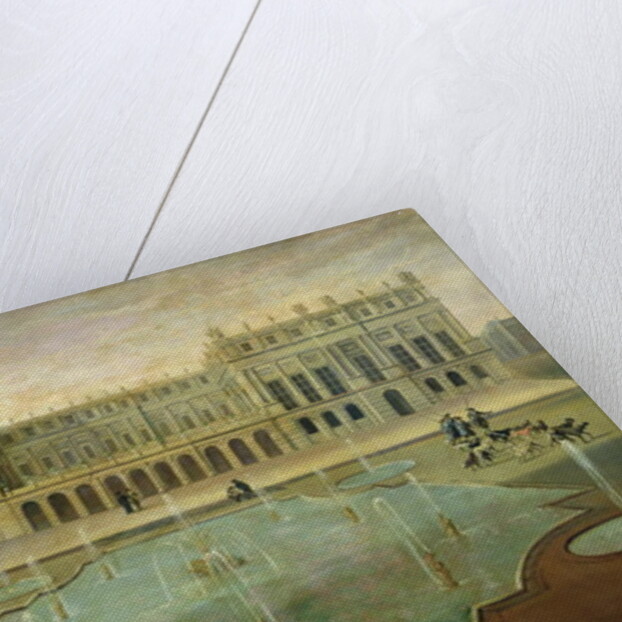 Chateau de Versailles from the Garden Side, before 1678 by French School