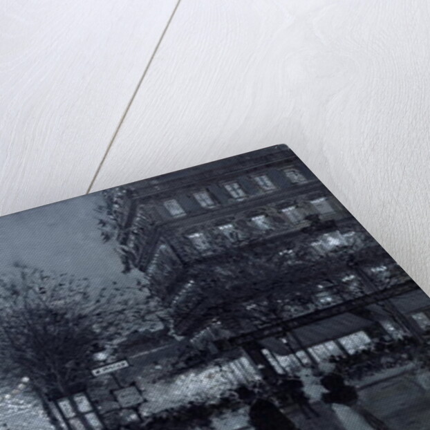 The Grands Boulevards, Paris, decorated for the Celebration of the Franco-Russian Alliance in October 1893 by Luigi Loir